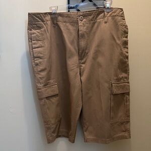 Sean John Brown Cargo Shorts for Men